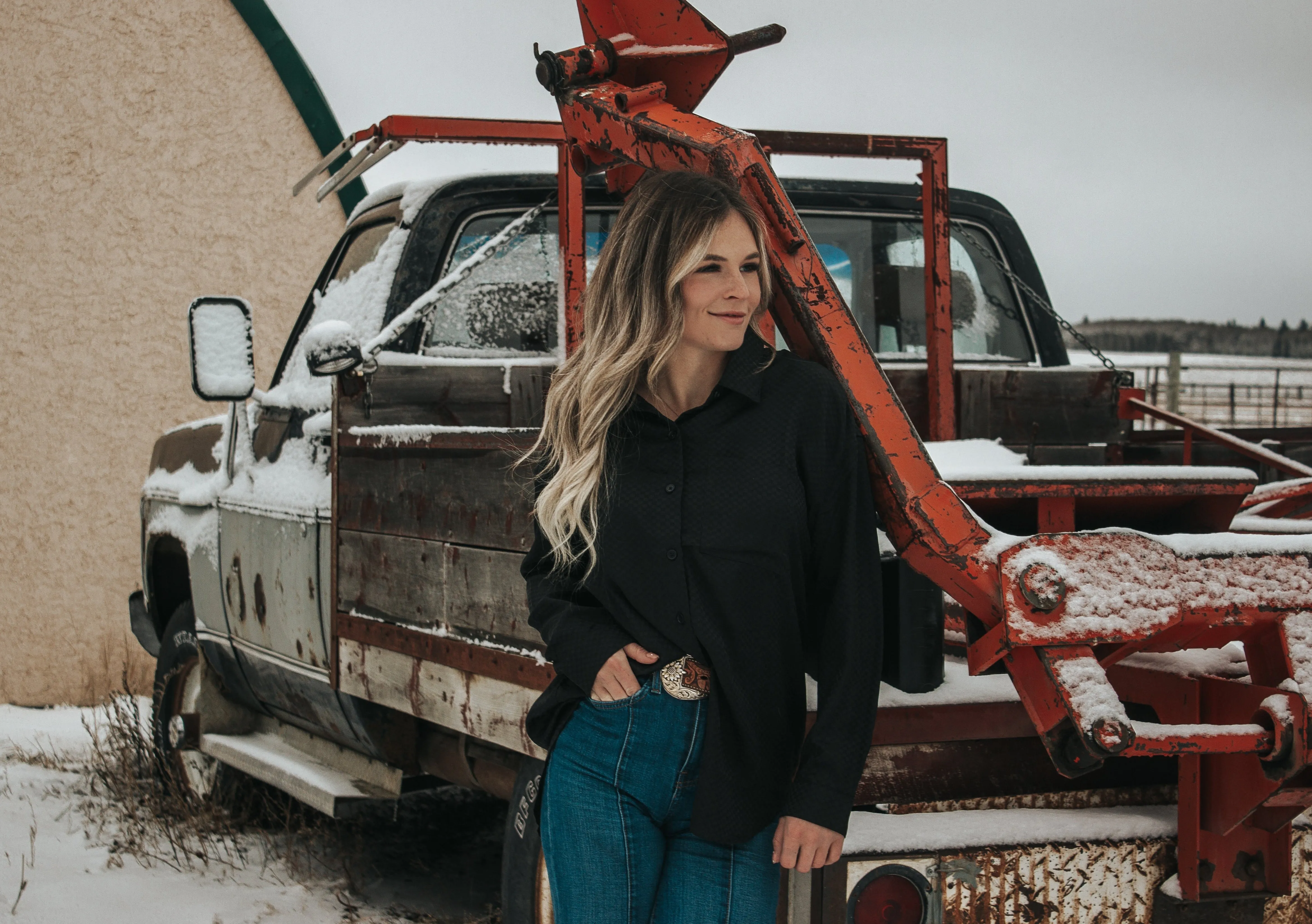 Jessi Checkered Button Down