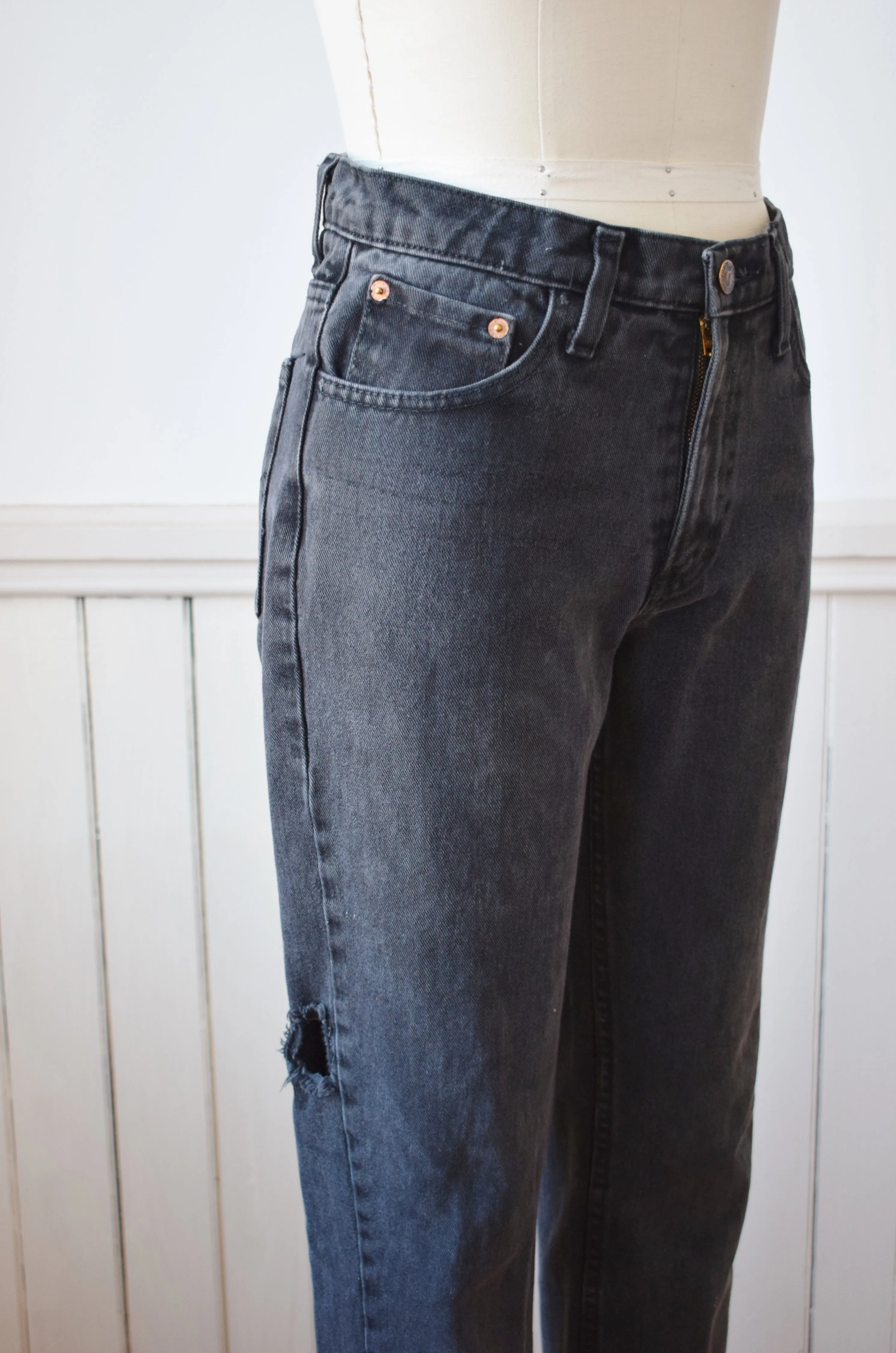 Jordache Faded Black Jeans | 29" W