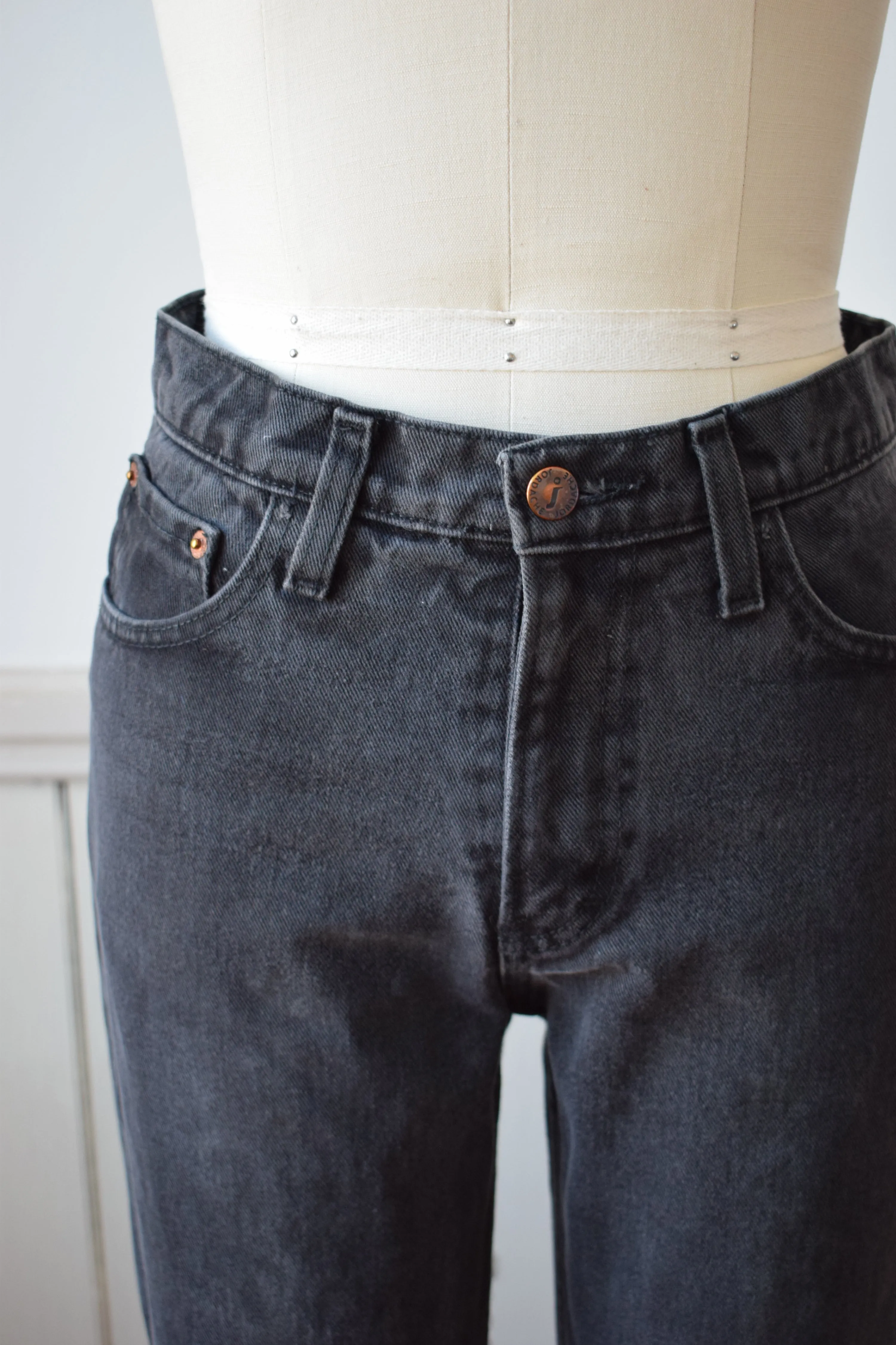 Jordache Faded Black Jeans | 29" W