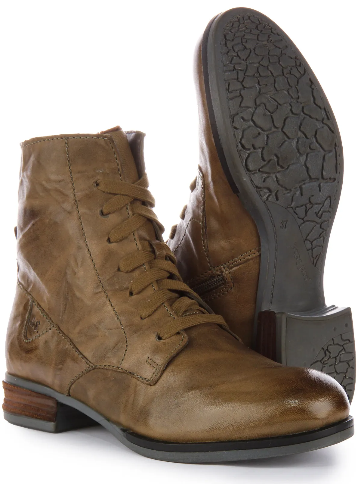 Josef Seibel Sanja 01 In Olive For Women