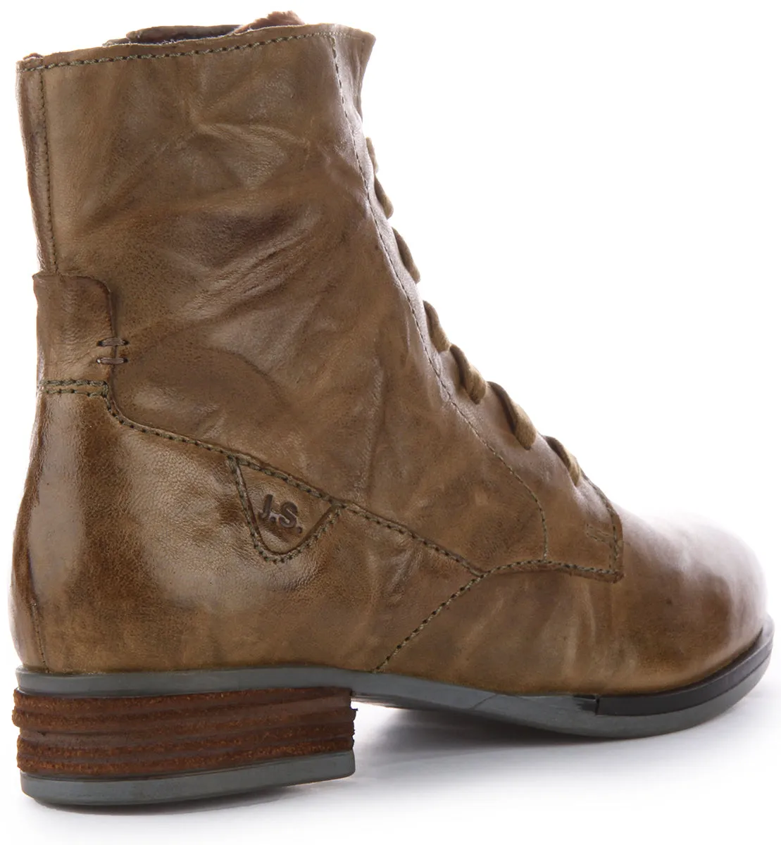 Josef Seibel Sanja 01 In Olive For Women