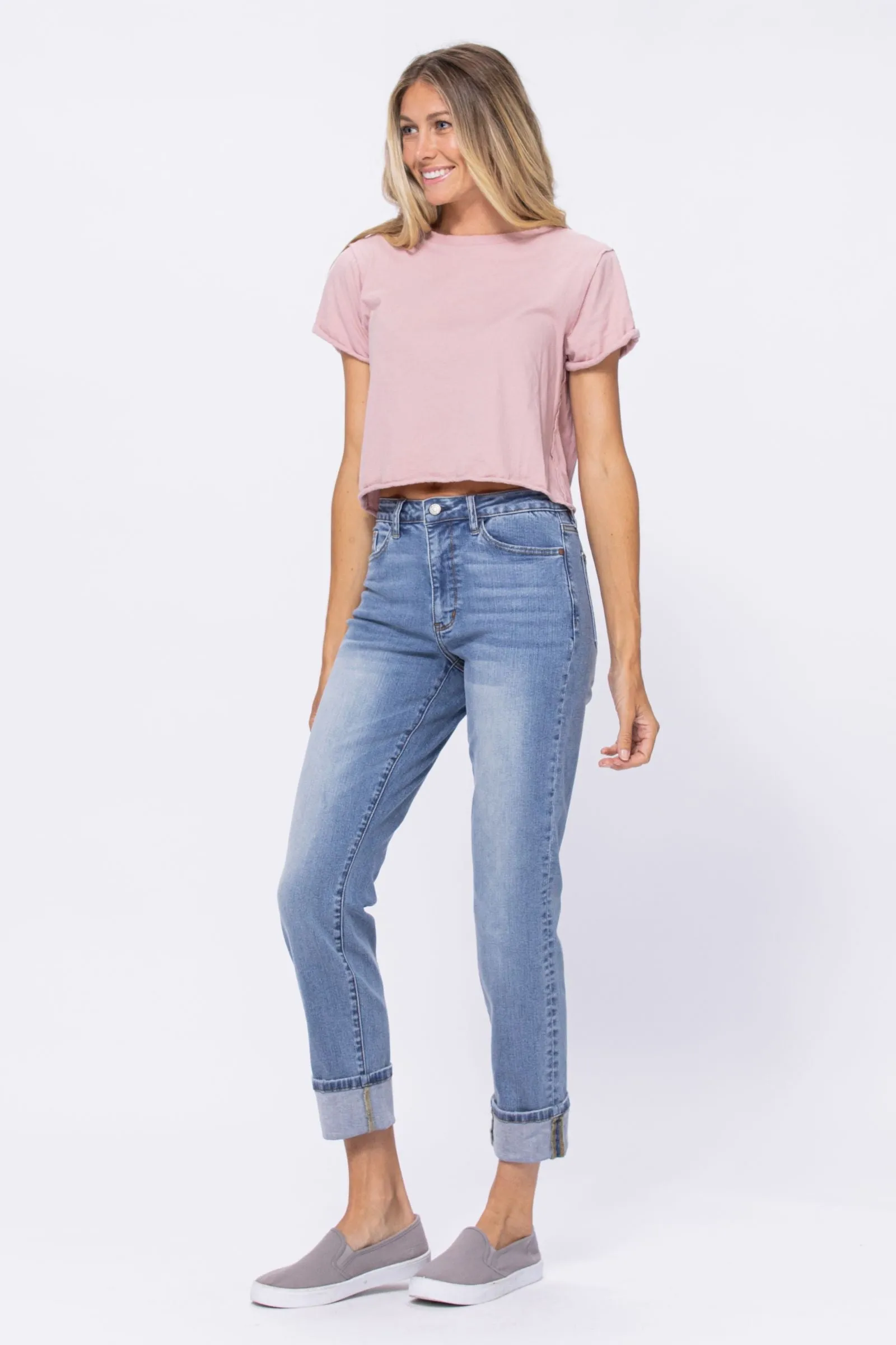 Judy Blue Blair | Vintage Wash Boyfriend Fit