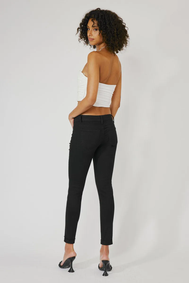 June Low Rise Ankle Skinny Jeans