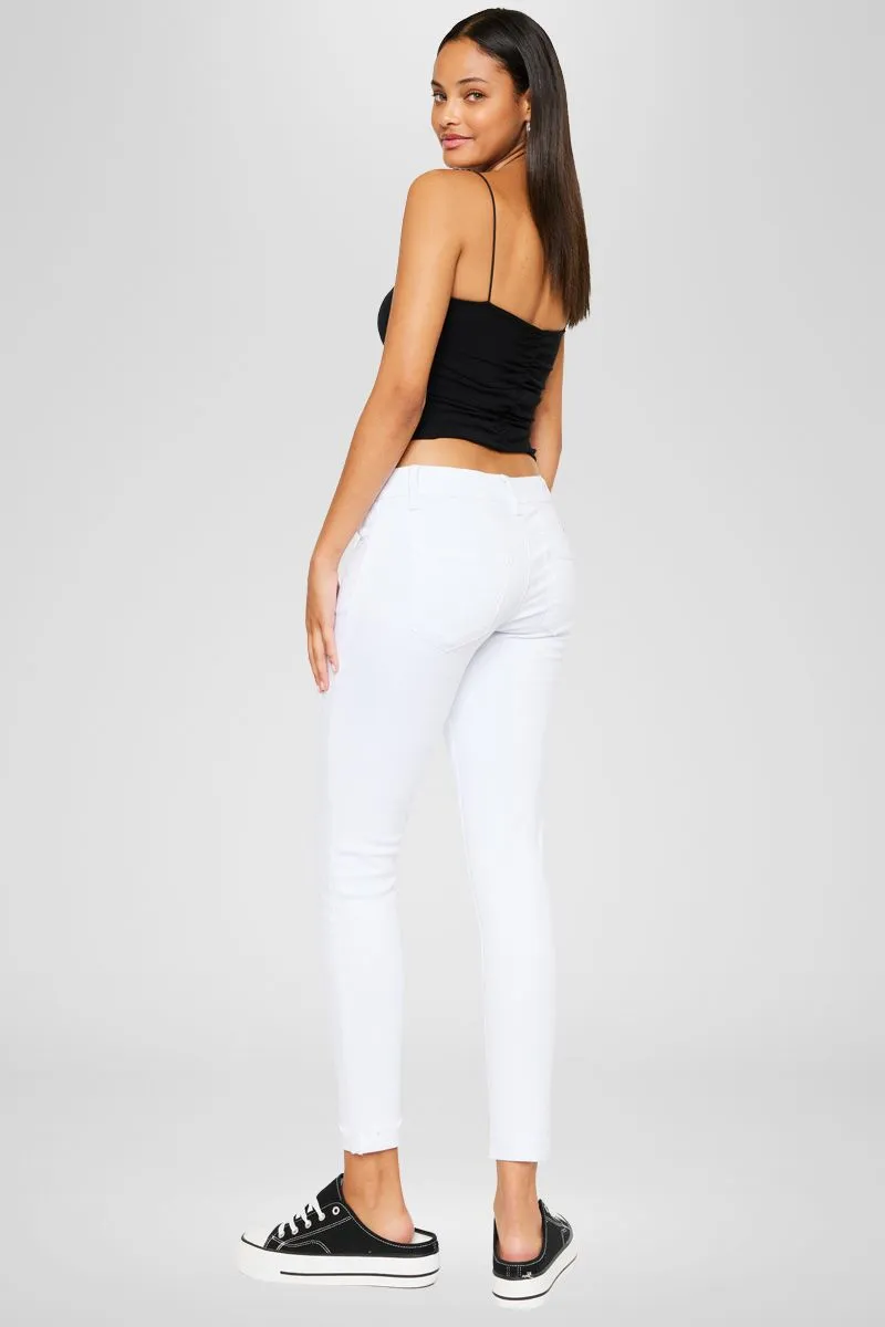 June Low Rise Ankle Skinny Jeans