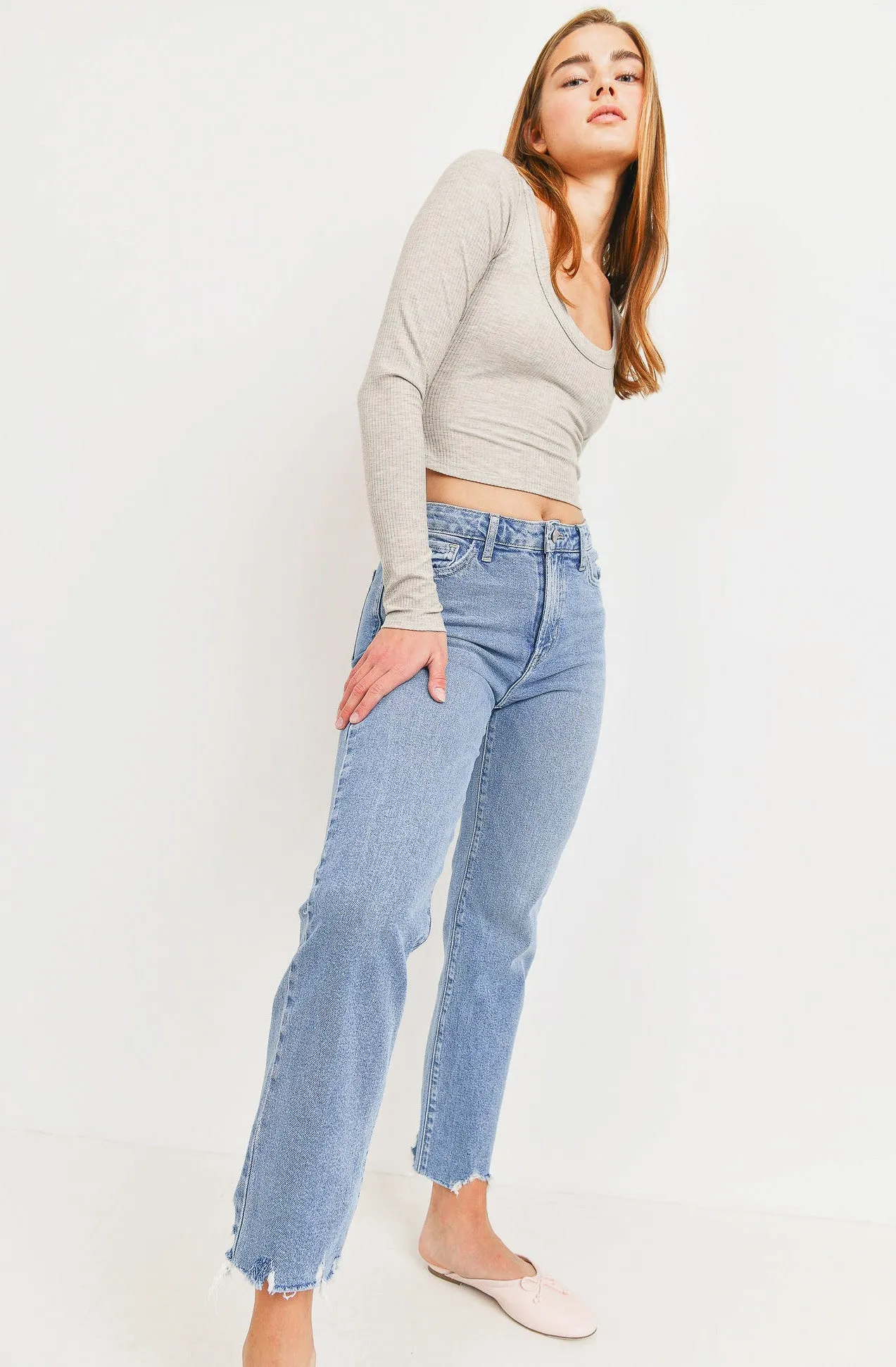 JUST BLACK VINTAGE STRAIGHT