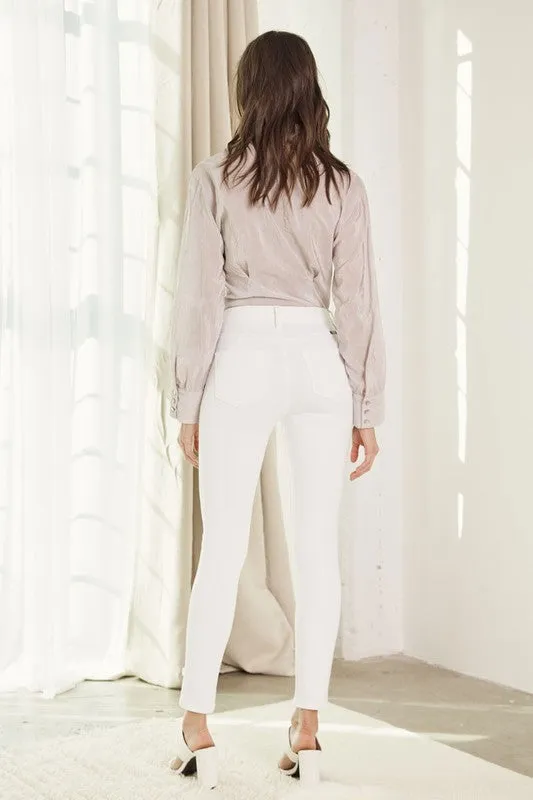Just Right White Jean