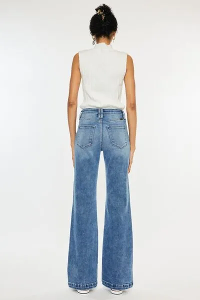 Kancan High Rise Wide Leg Jeans ONLINE EXCLUSIVE