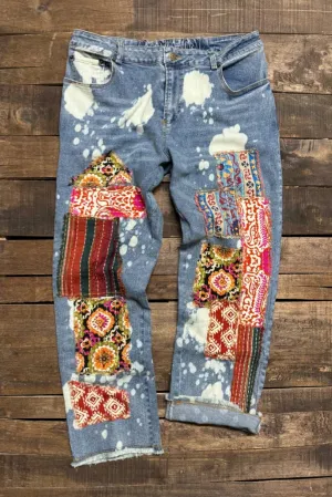 Kantha Sunrise Jaded Gypsy Jeans