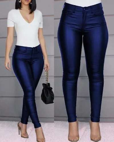 Katriena - Stylish Button Jeans for Women
