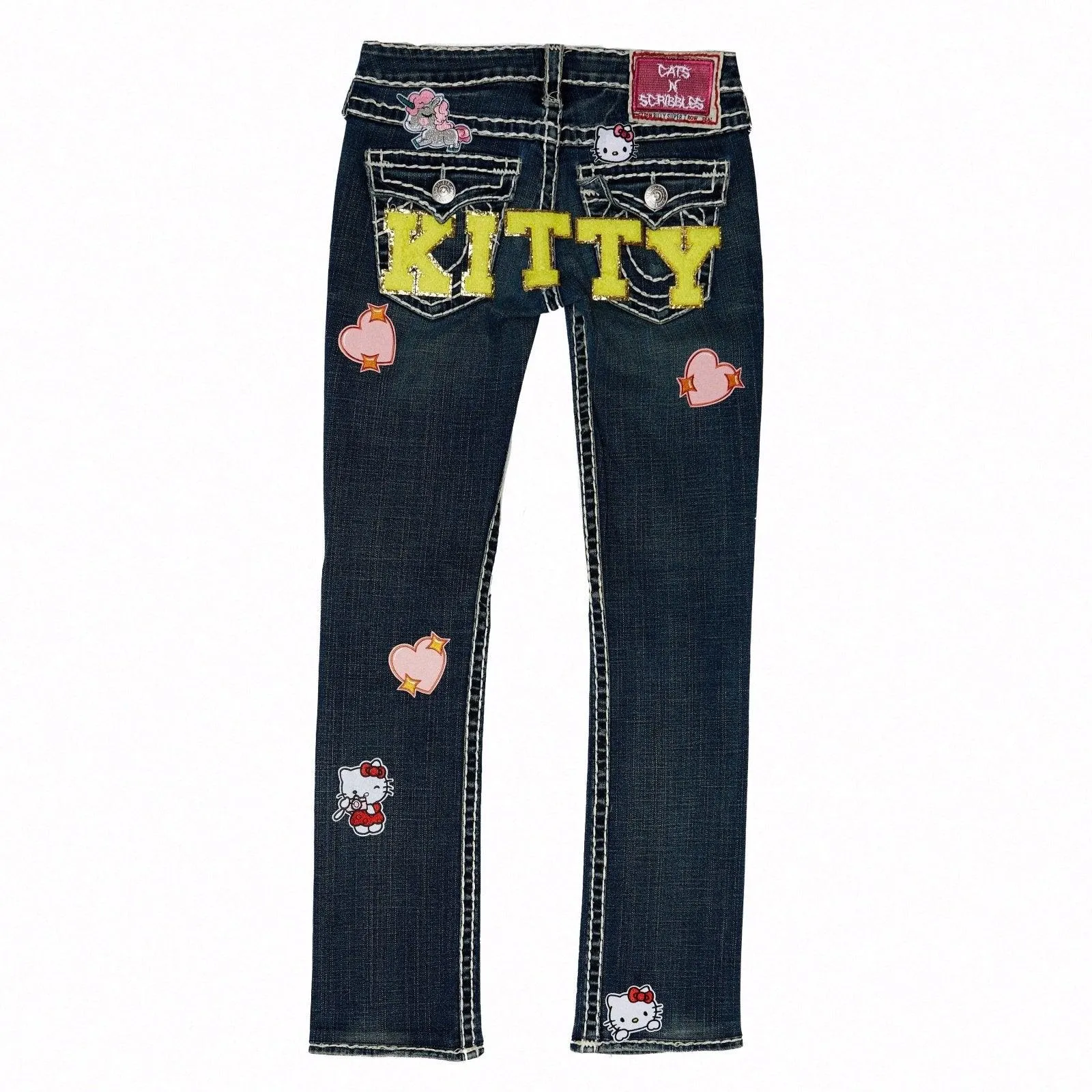 Kitty Meow Jeans