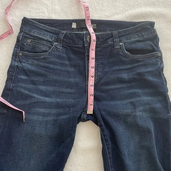 Kut from the Kloth Denim Jeans sz 6 Tapered Ankle Skinny Soft Like New
