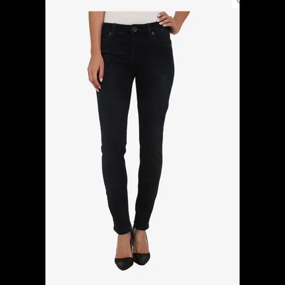 Kut from the Kloth Denim Jeans sz 6 Tapered Ankle Skinny Soft Like New