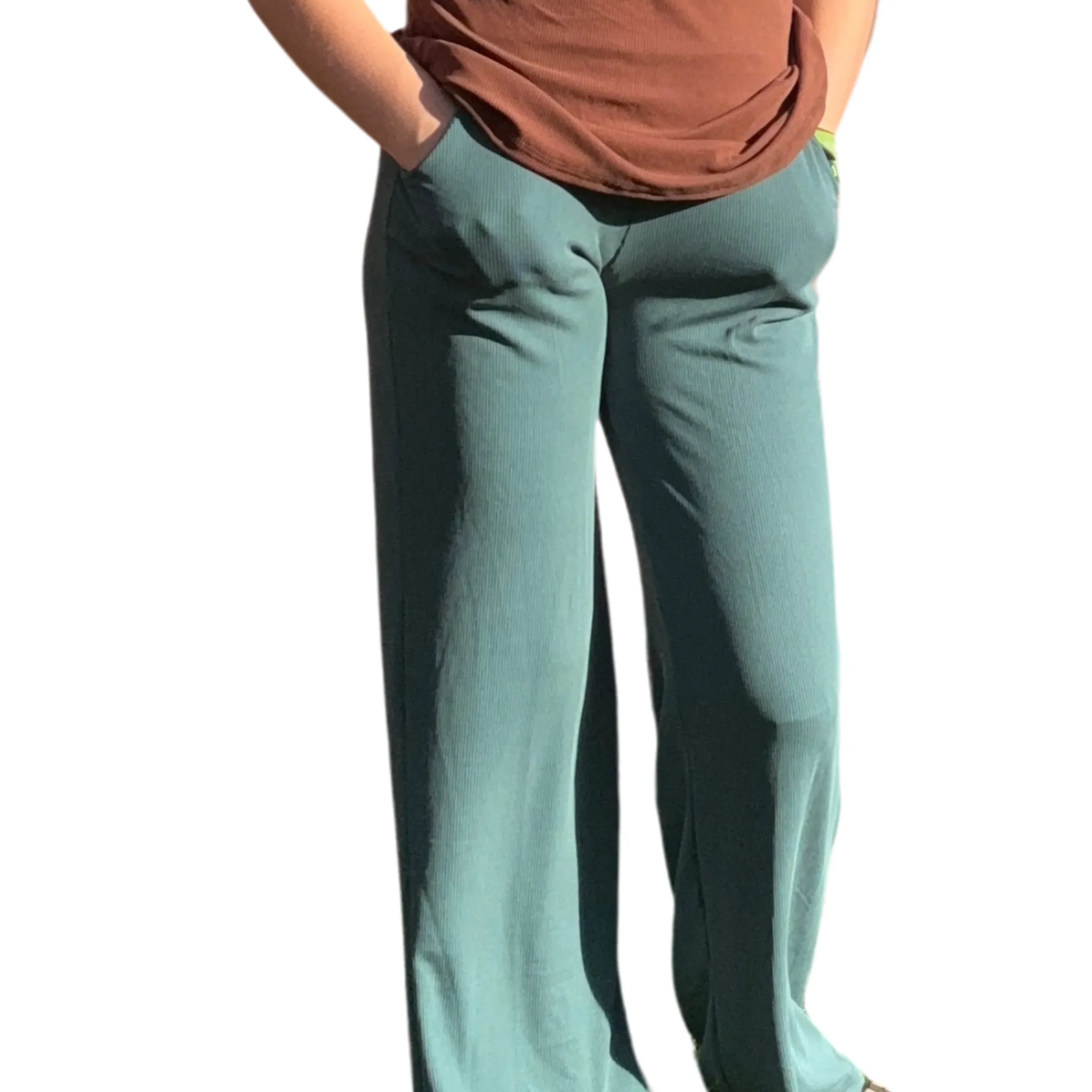 Ladies'  Restore Pant  {wide leg fit} light weight black flex