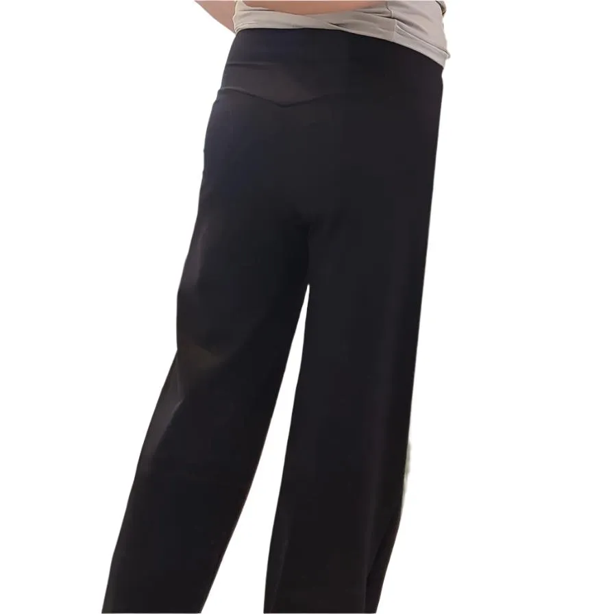 Ladies'  Restore Pant  {wide leg fit} light weight black flex