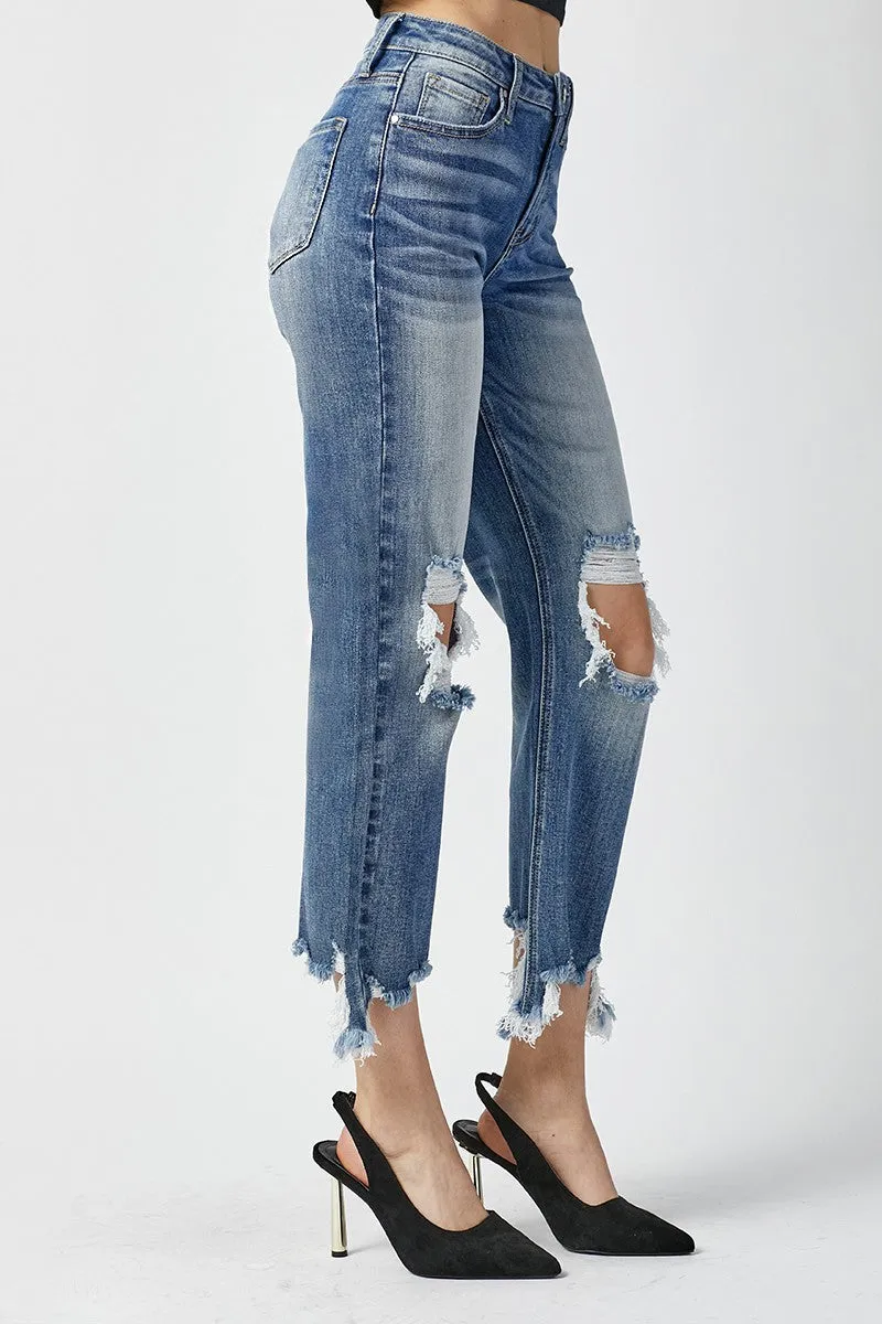 Lana High Rise Crop Jeans