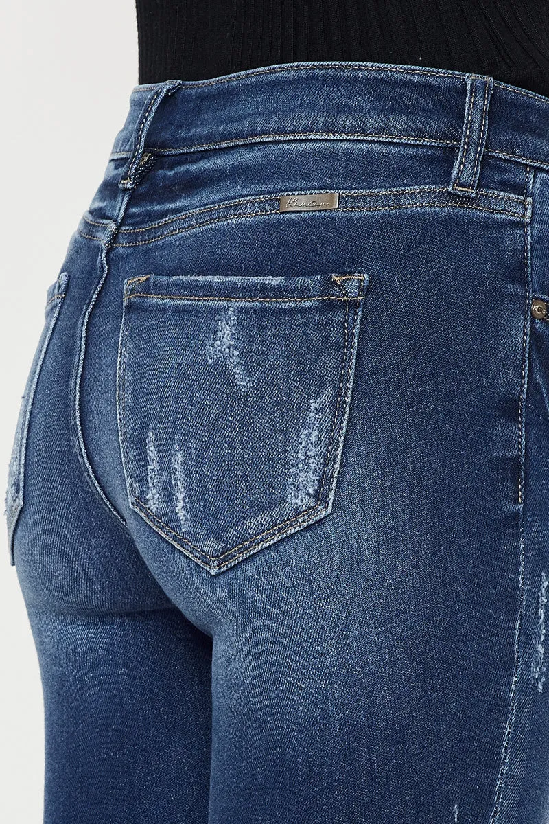 Landon Mid Rise Ankle Skinny Jeans