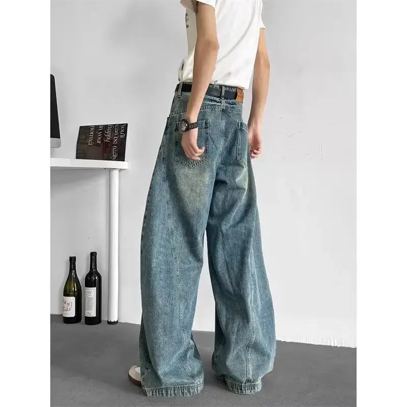 Large Baggy Blue Jeans