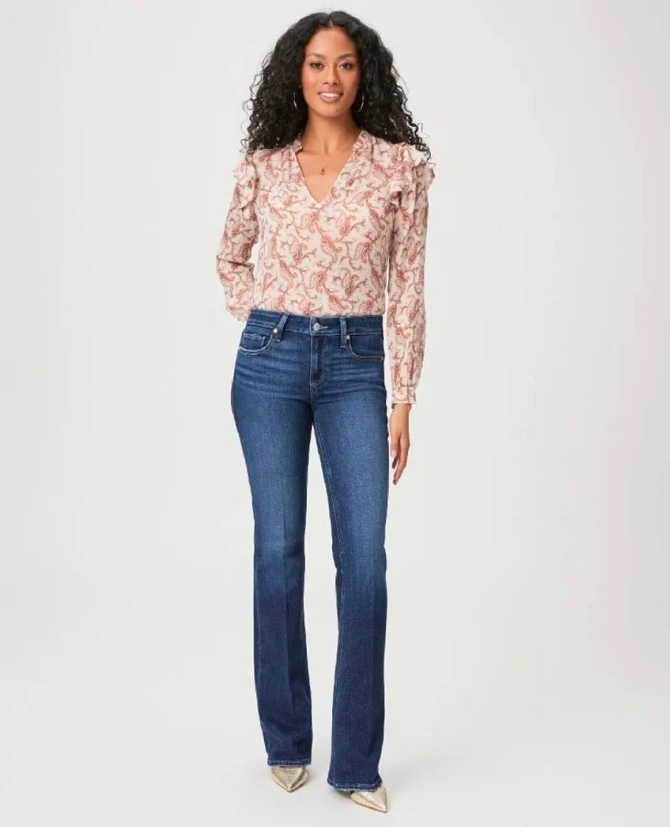 Laurel Canyon PETITE Boot Cut Jeans Foreign Film- 32" Inseam
