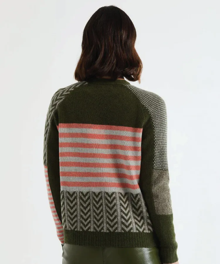 LD Co -  Textured Cardigan - Olive