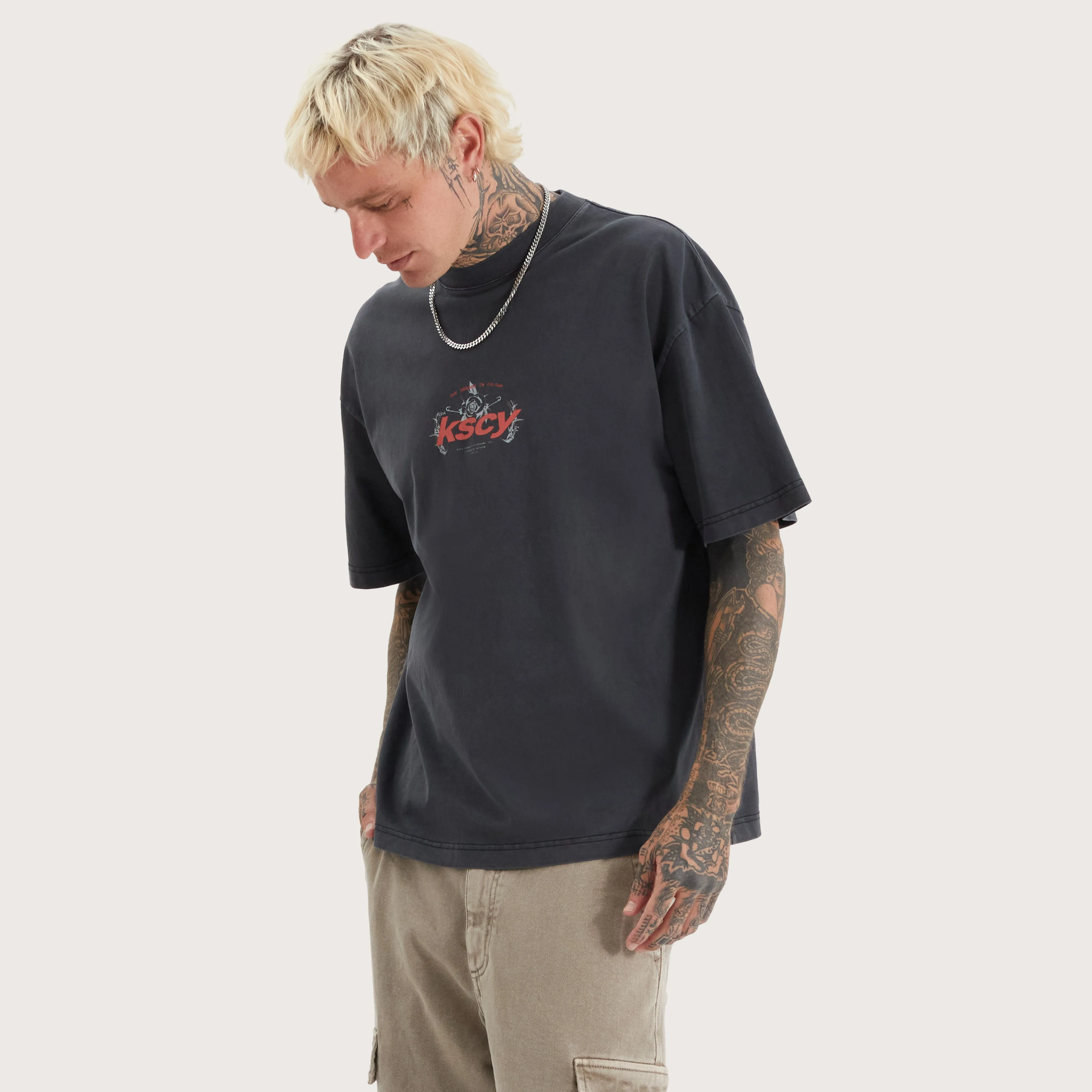 Lem Street Tee Pigment Black