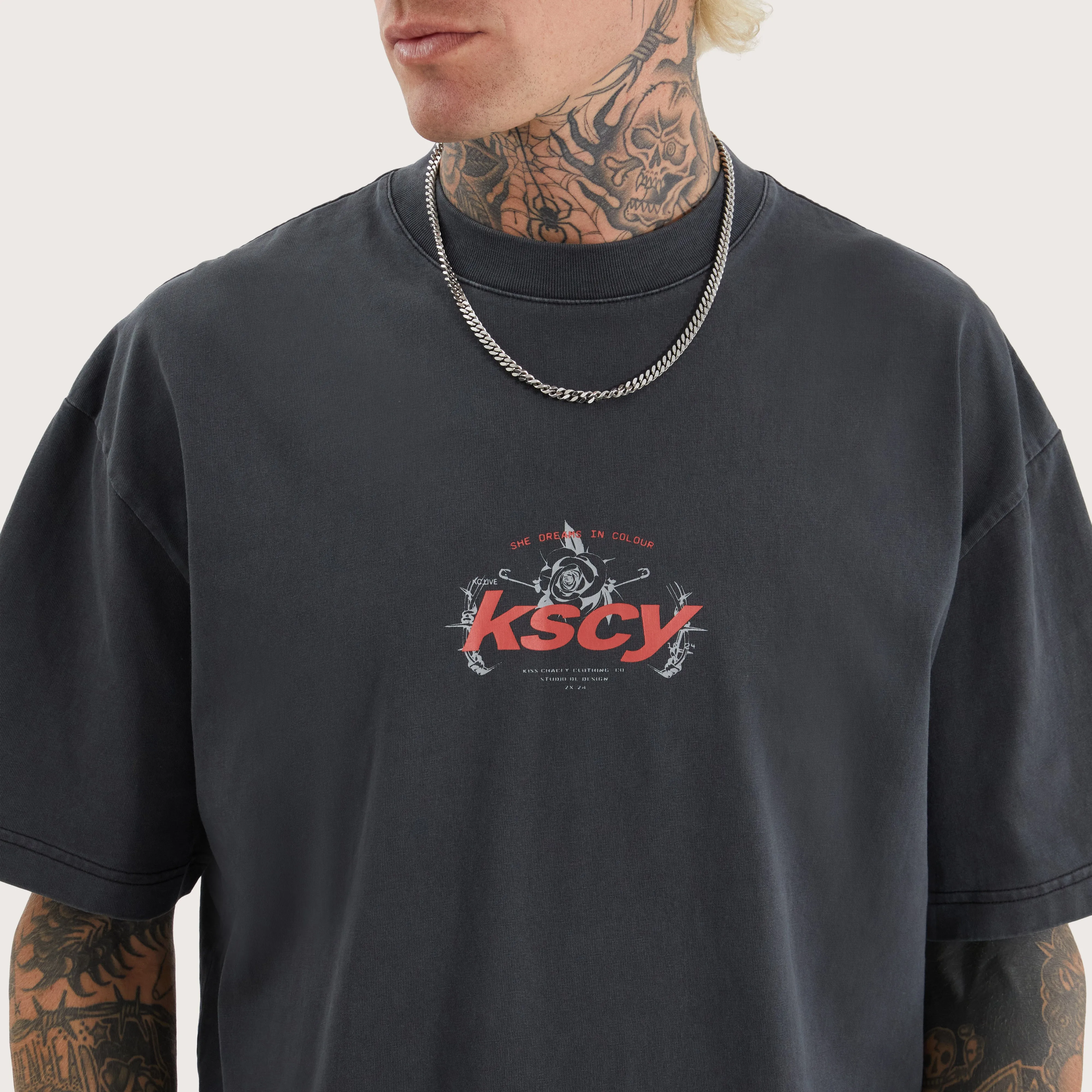 Lem Street Tee Pigment Black