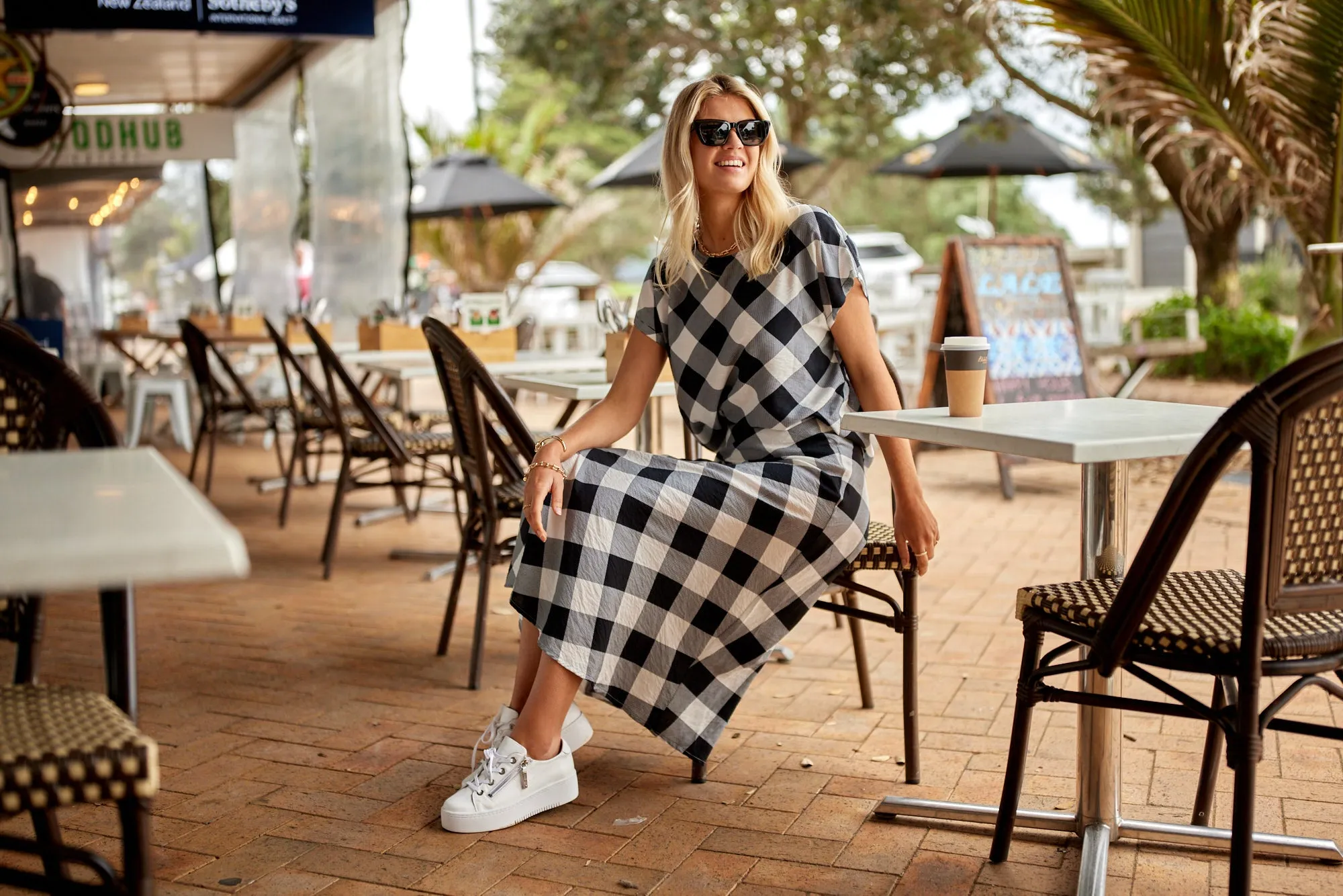 Lemon Tree Valeria Skirt - Gingham