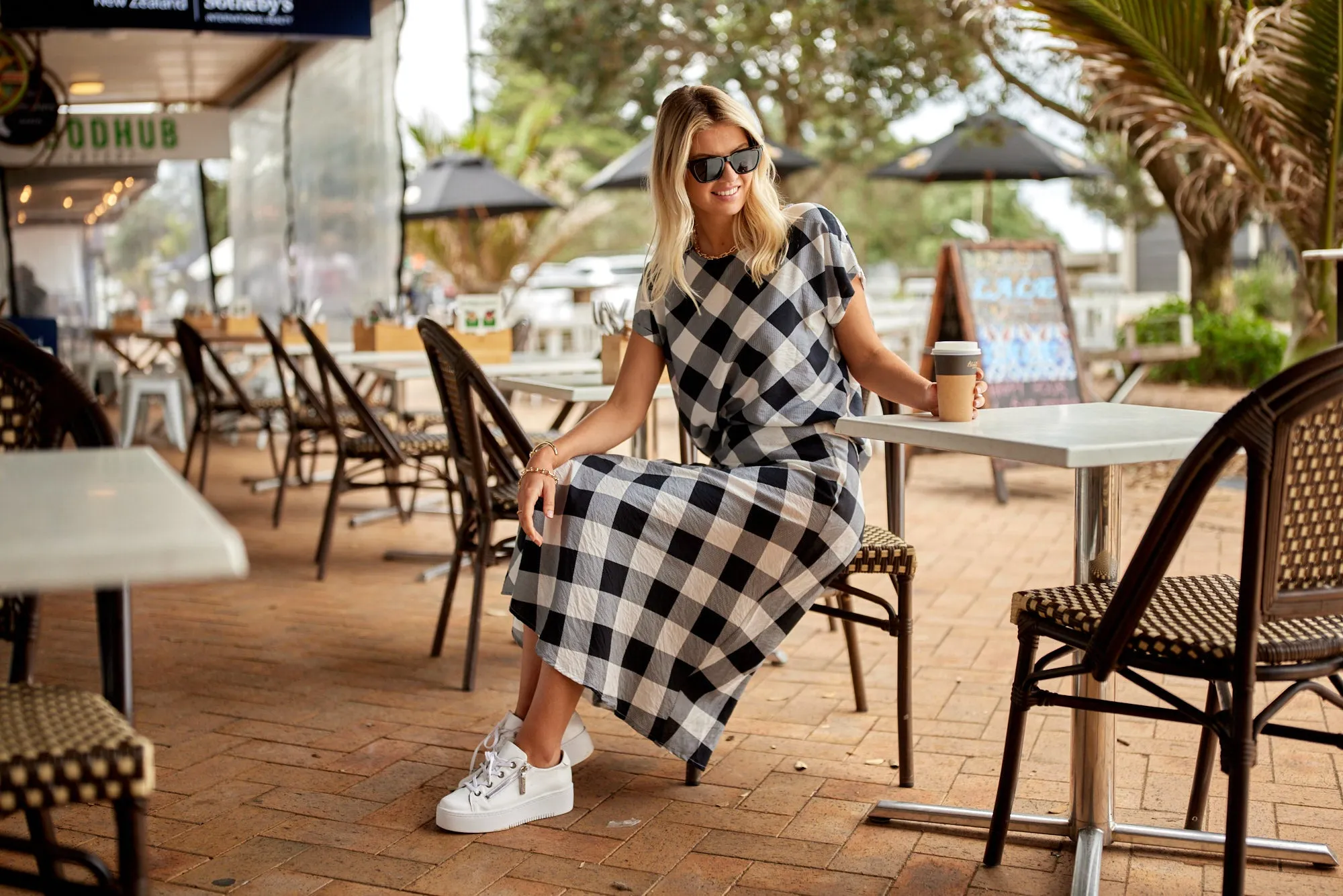 Lemon Tree Valeria Skirt - Gingham