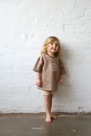 Lennyco - Basics Tee | Chocolate