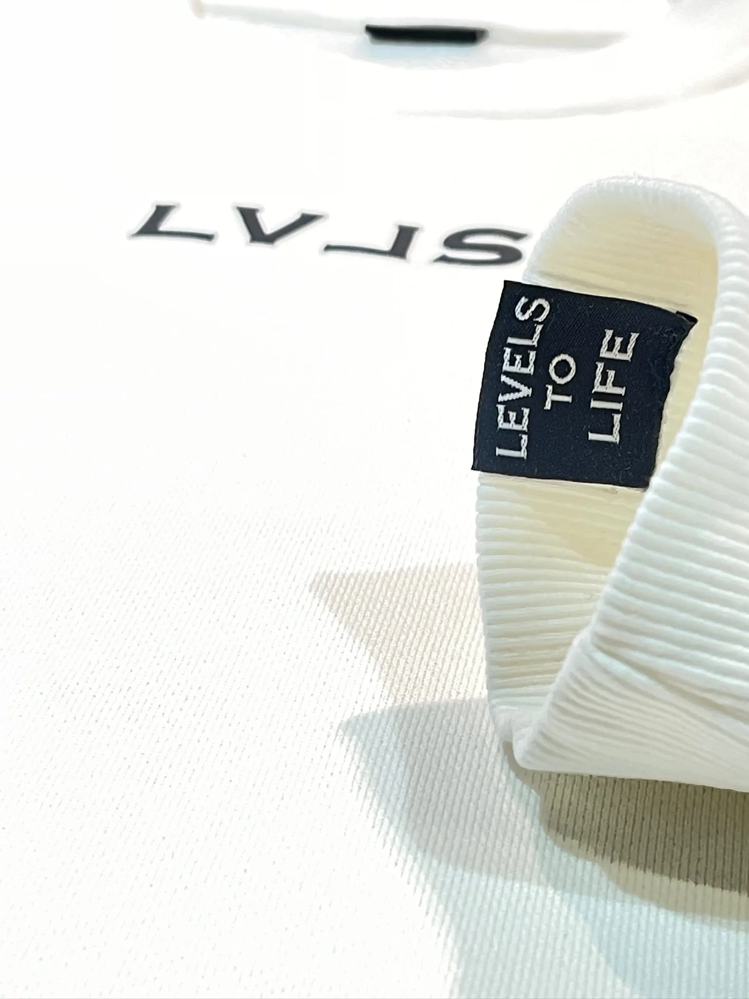 LEVELS SIGNATURE OVERSIZED CREWNECK | WHITE