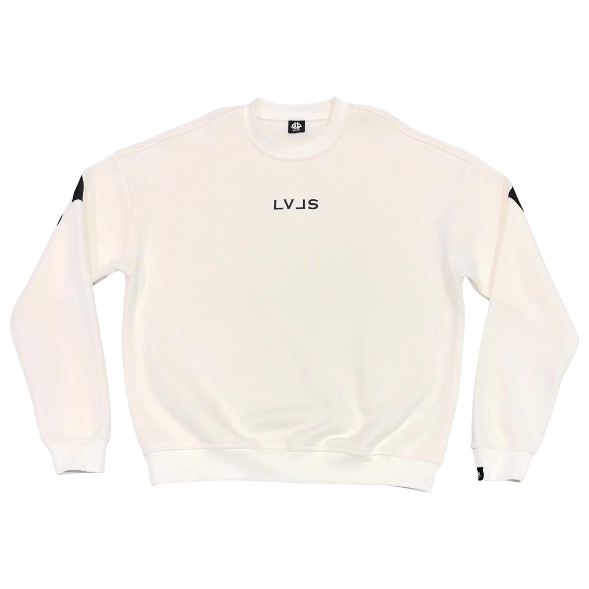 LEVELS SIGNATURE OVERSIZED CREWNECK | WHITE