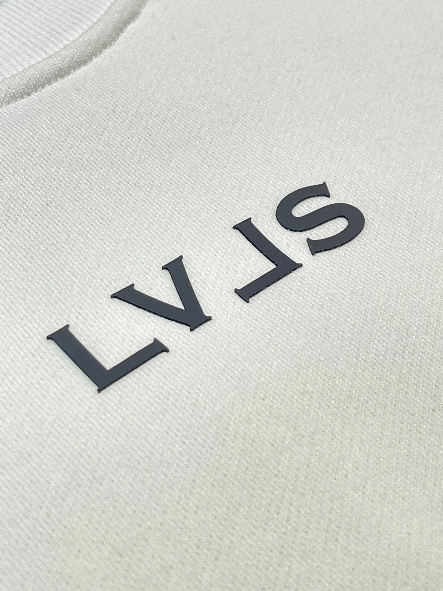 LEVELS SIGNATURE OVERSIZED CREWNECK | WHITE