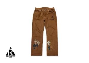 Levi's Brown Denim "Brown Black & Leopard" Crosses