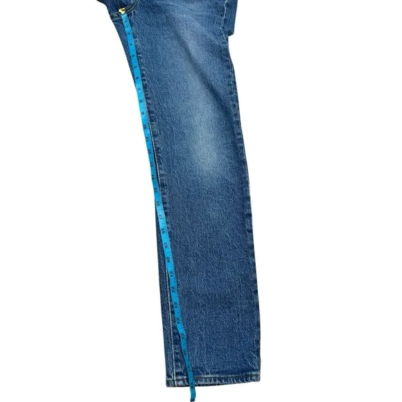 Levis Premium Wedgie Straight Jeans in Jive Sound Size 24 New