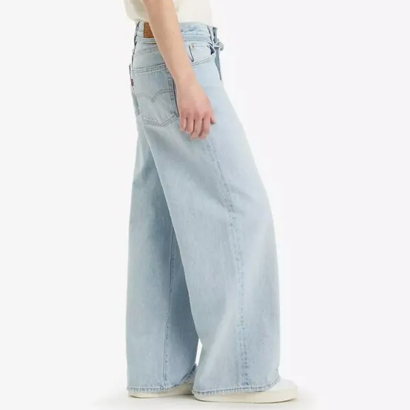 Levi's Premium XL Straight Pants - &quot;Karma's Coming&quot; Blue