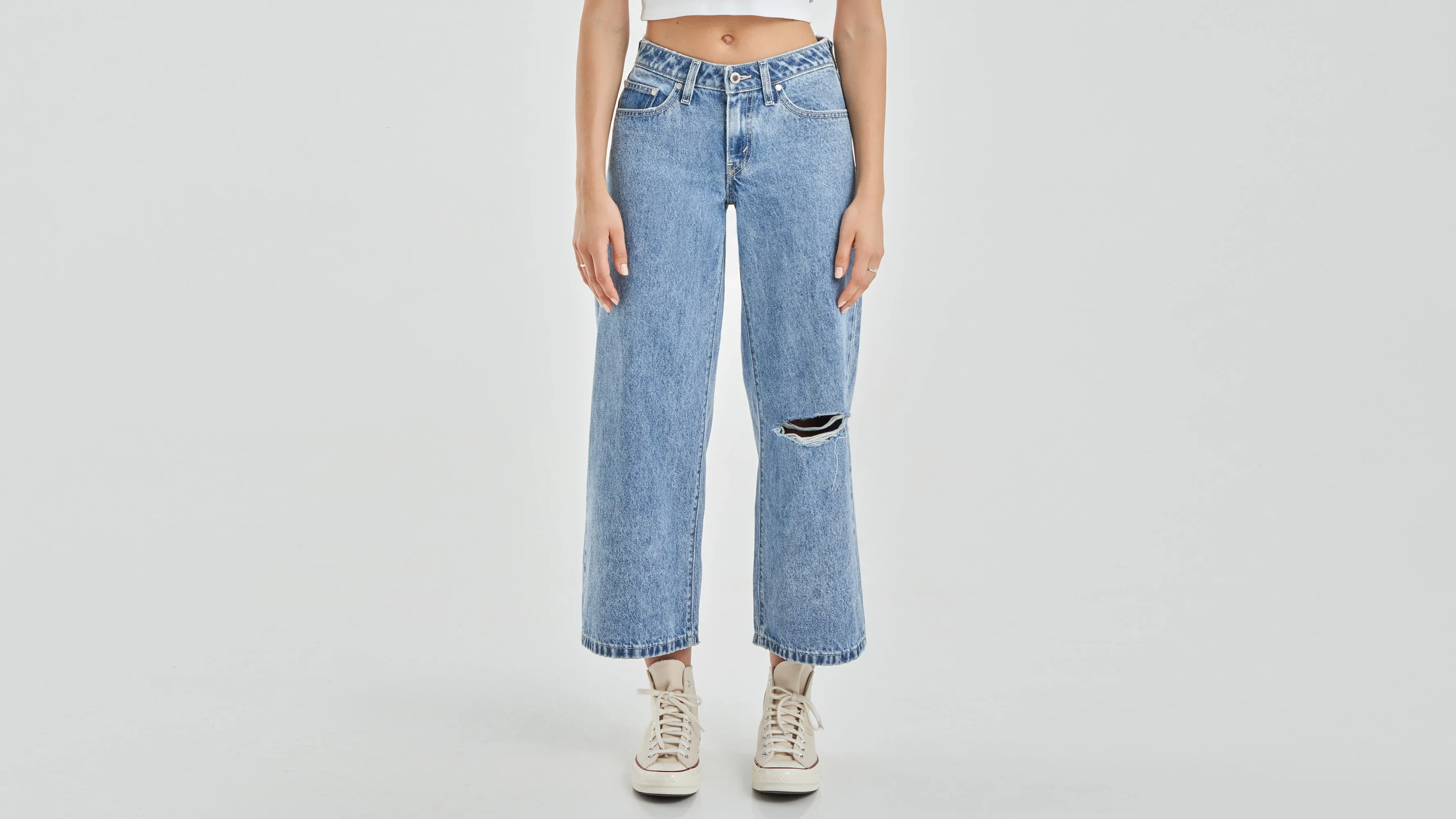 Levi's® SilverTab™ Women's Low Baggy Cropped Jeans