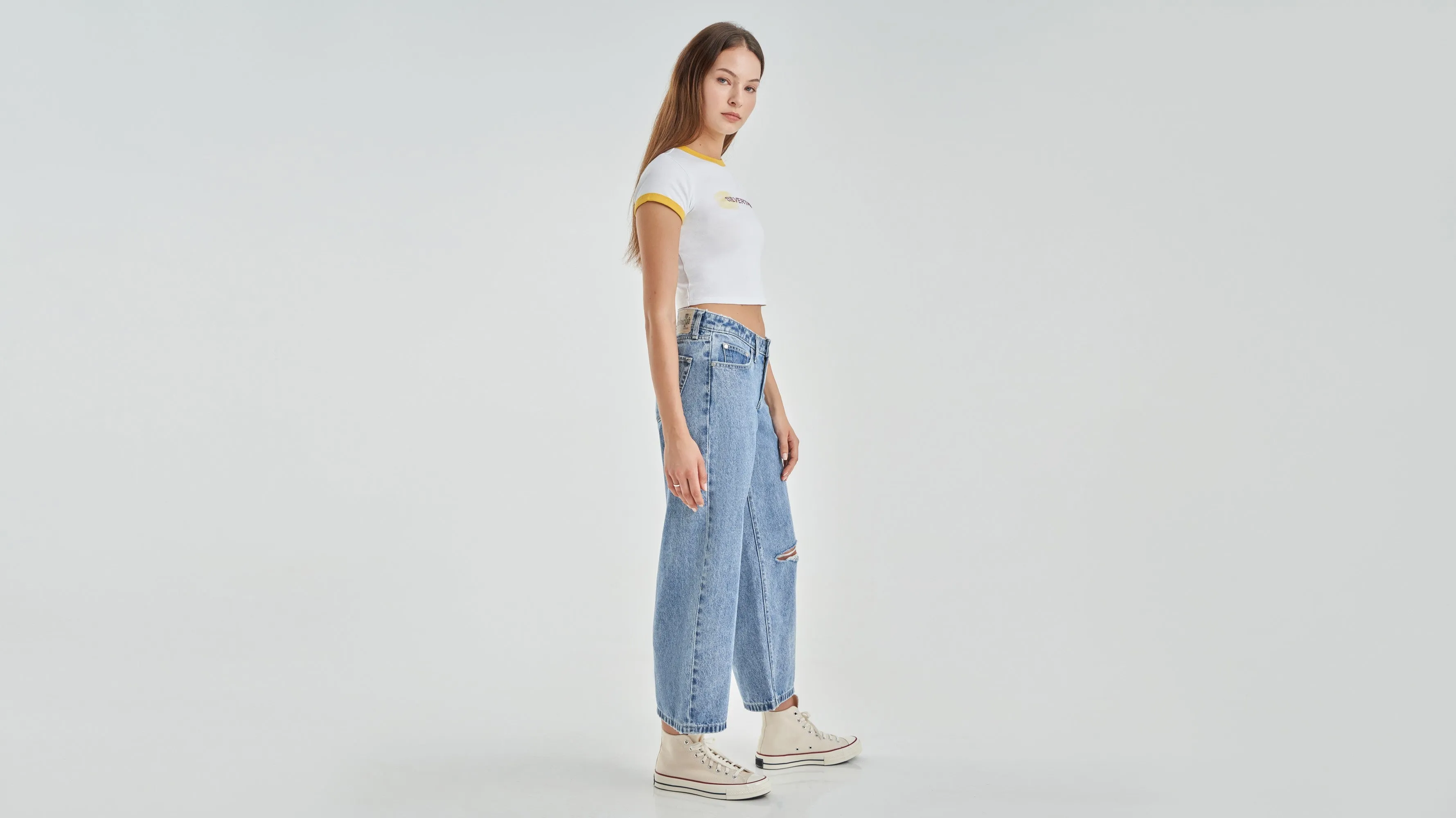 Levi's® SilverTab™ Women's Low Baggy Cropped Jeans