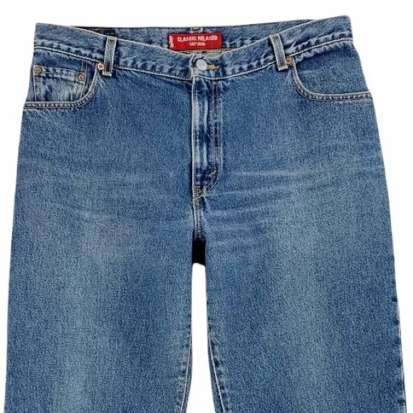 Levi’s Woman's 550 Classic Relaxed Blue Jeans Tapered Leg