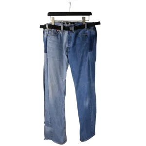 Liberation Frequency - Upcycled Multi-size Wraps Jeans