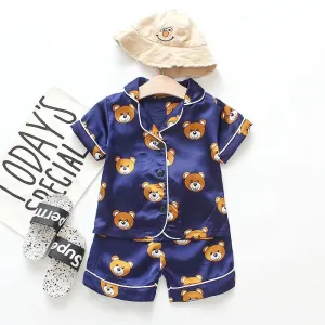 Little Bear Silk Pajama