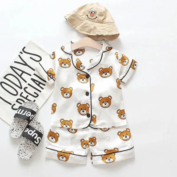 Little Bear Silk Pajama