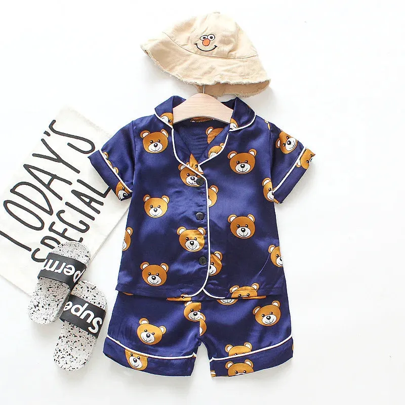 Little Bear Silk Pajama