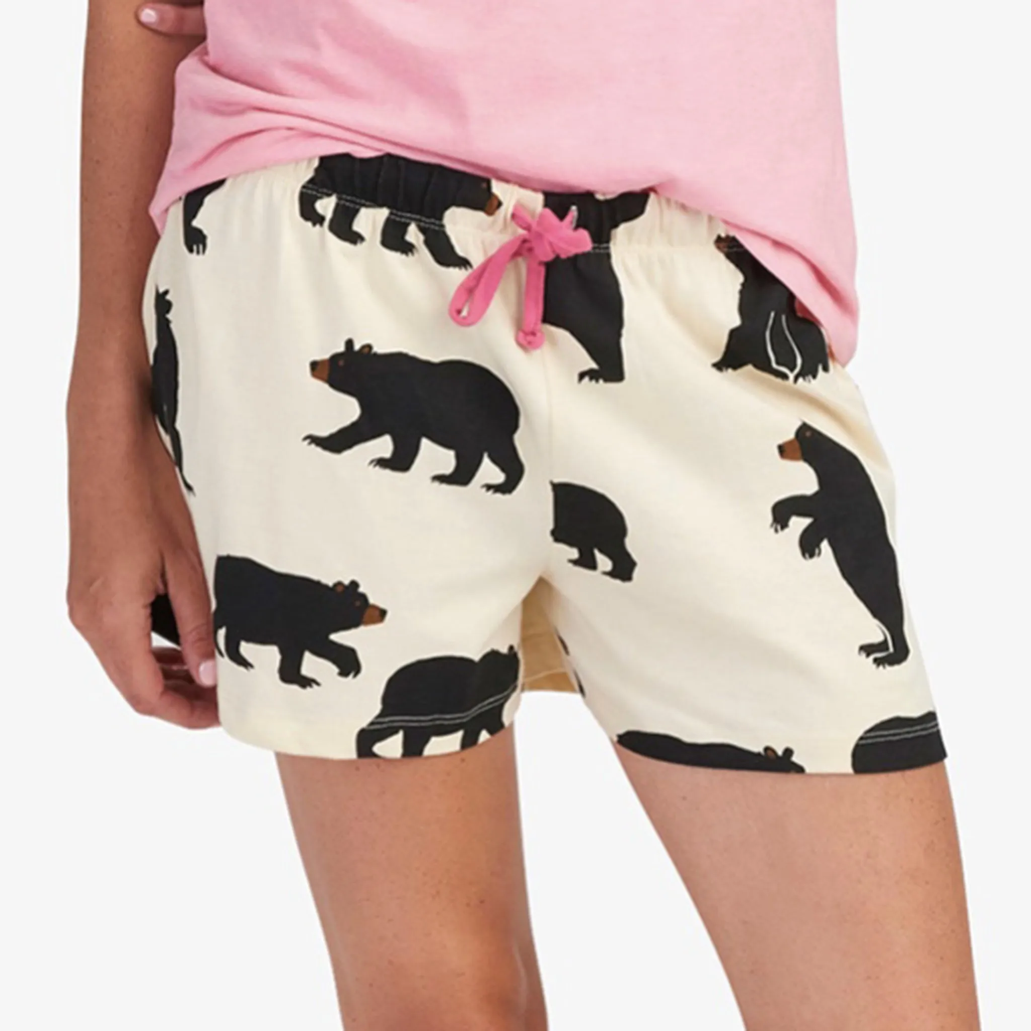 Little Blue House Black Bear Women's Sleep Short