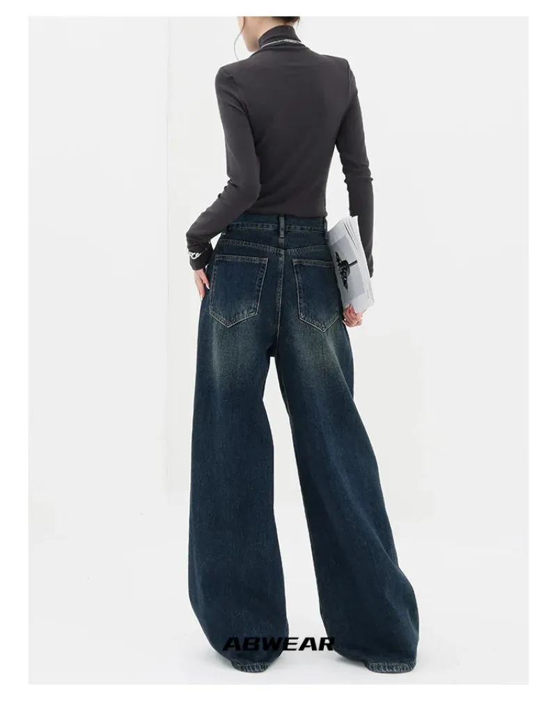 Loose Fit Baggy Jeans Women