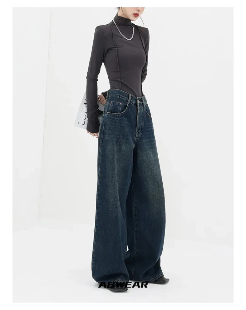 Loose Fit Baggy Jeans Women