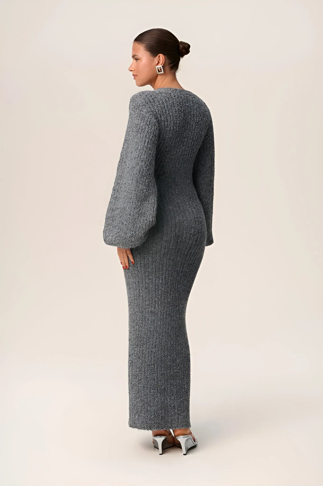 Louiza™ | Wool Maxi Dress
