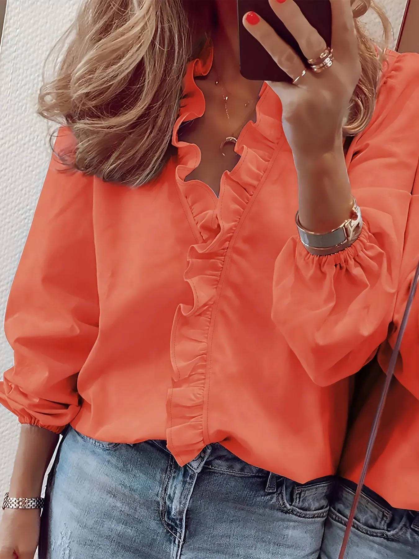 Luce - Chic Ruffle Blouse