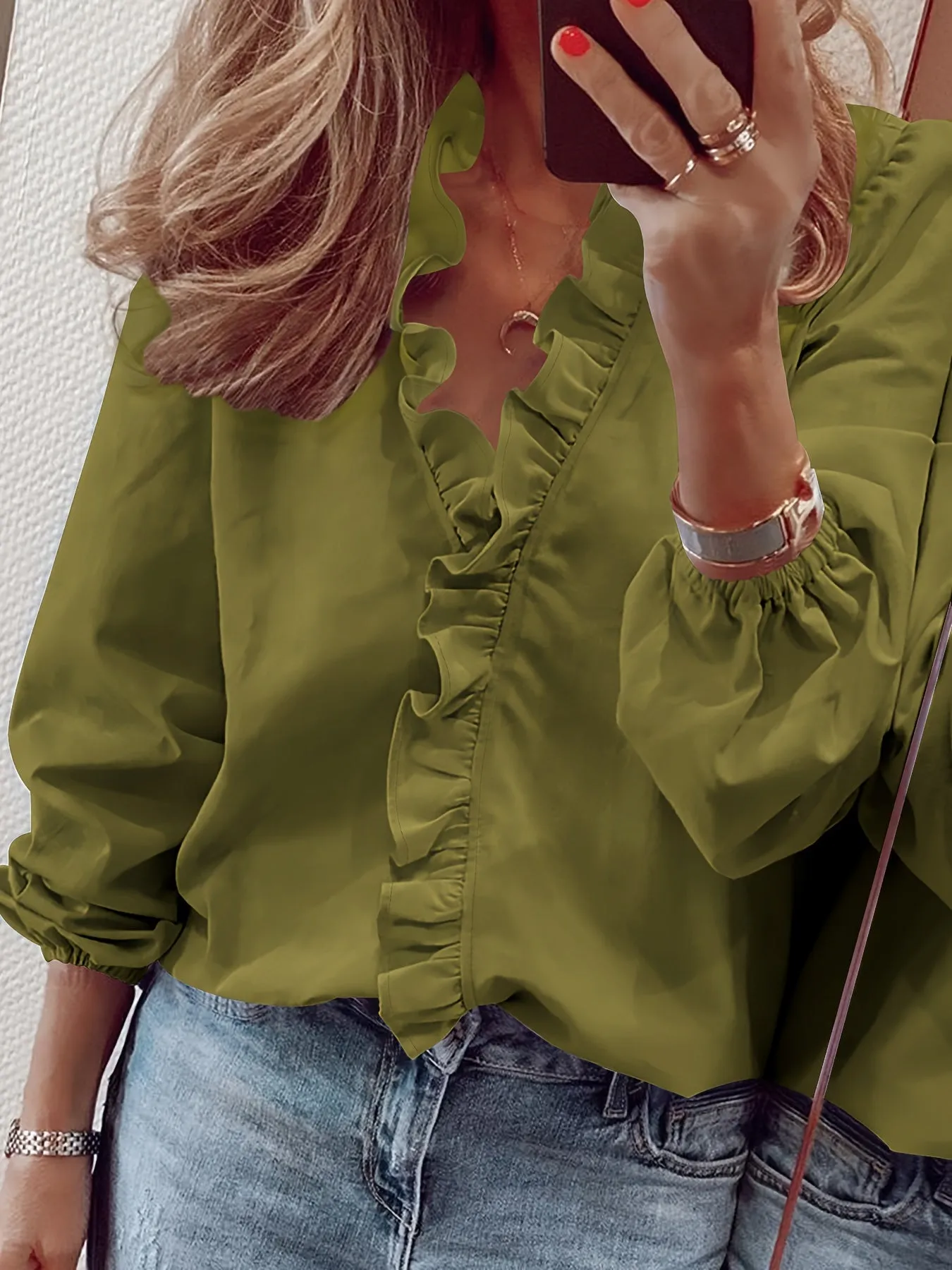 Luce - Chic Ruffle Blouse