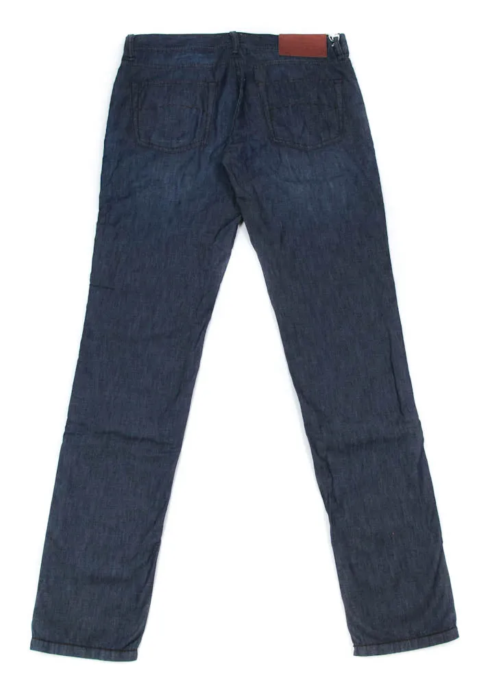 Luigi Borrelli Denim Blue Jeans - Extra Slim - 34 US / 50 EU