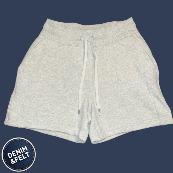 Lululemon Scuba High-Rise Short 5&quot; | Heathered Core Ultra Light Grey | NEW/NWOT!