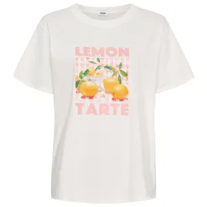 Lululia Dame T-Shirt LuNoor 0588 - Offwhite Lemon